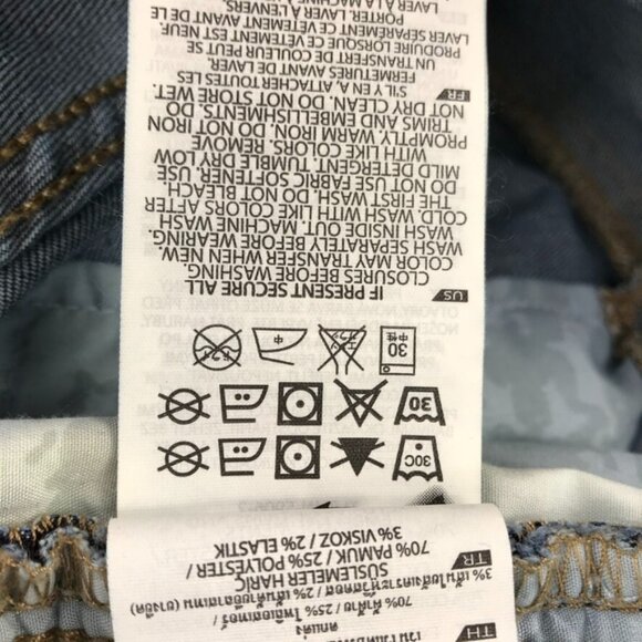 5.11 TACTICAL Womens Size 8 Short BRITTA Slim Leg Dark Wash Stretch Denim Jeans - Picture 8 of 15